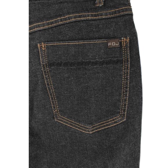FDJ FRENCH DRESSING Black Wash Olivia Flared Bootcut Jeans Women's Size 2 - Picture 3 of 5